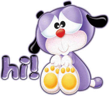 a cute hello friend